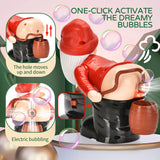 Electric Santa Claus Bubbles Machine Blowing Bubbles Music Light Entertainment Toy Prank Funny Ornament Christmas Gifts Christmas Decorations