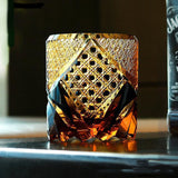 Vasos de whisky de cristal de moda japonesa