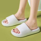 Bread Shoes Home Slippers Non-slip Indoor Bathroom Slippers