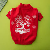 Christmas Tree Elk Christmas Dog Sweater