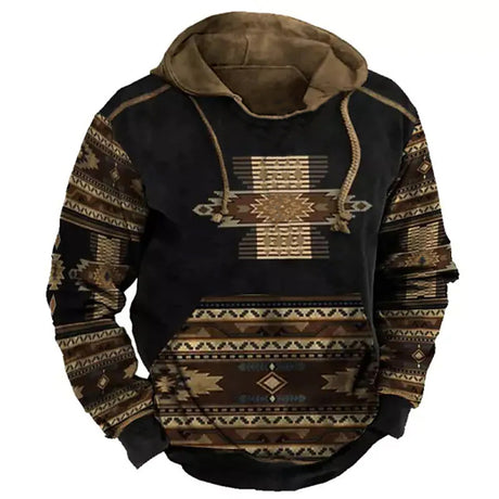 Sudadera con capucha de tendencia impresa estilo occidental del suéter 3d caliente transfronterizo