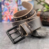 Men's Fashion Ultra-wide 4.3cm Double-pin Belt Buckle