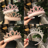 Accesorios para el cabello para niños Nueva corona de cristal con lentejuelas para niñas