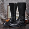 Men's Platform High Top Zip Boots