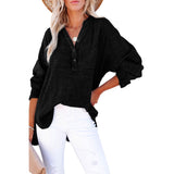 Loose Casual Style Cotton Pullover