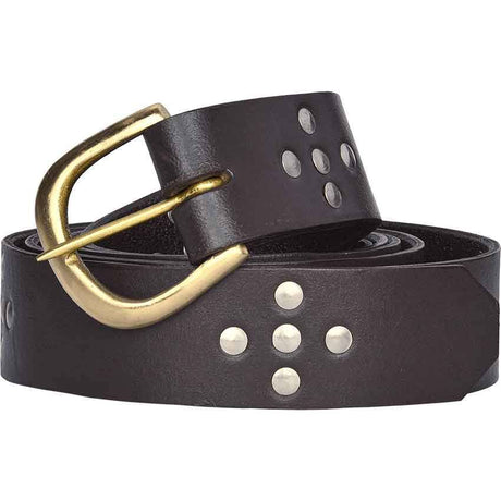 Pirate Long Leather Knot Belt, Rivet Belt, Nordic Rogue Lap Cosplay