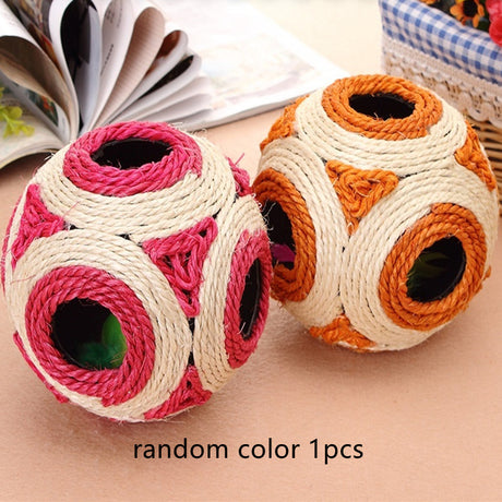 Cat Supplies Kitty Toy Sisal Ball