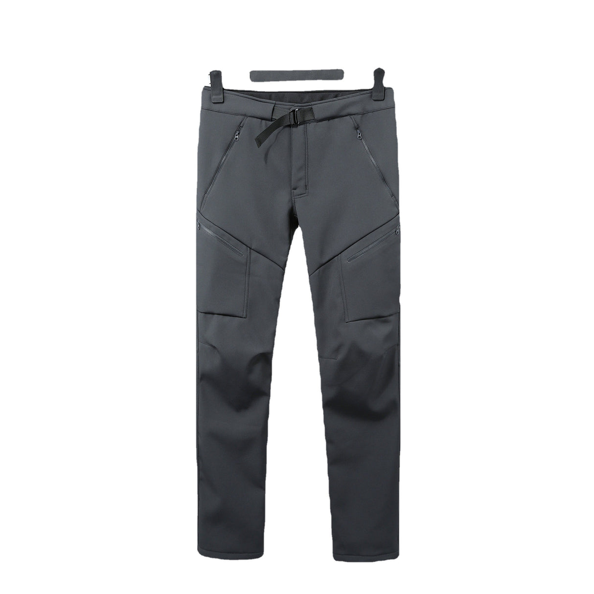 Pantalones de escalada con forro polar impermeables y resistentes al viento para hombre