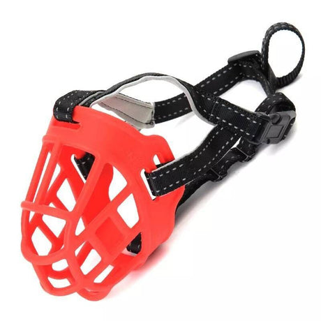 Silicone Pet Muzzle Dog Bite And Barking Soft Mask Muzzle