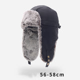 Winter Cold And Warm Plus Velvet Mask Face Protection Hat