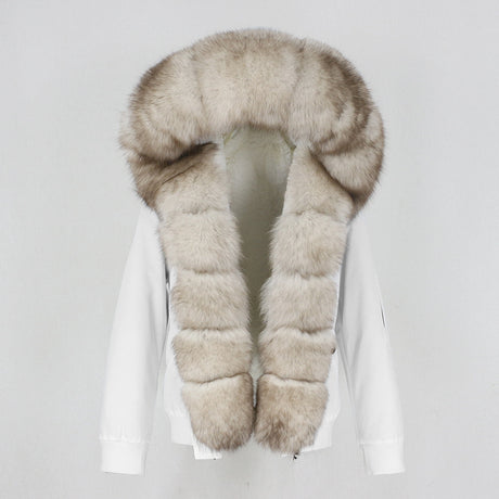 Parka Thick Raccoon Fur Liner Jacket Fur
