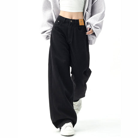 Loose High Waist Slimming Wide Leg Pants