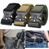 PREMIUM Hombres Casual Militar Cinturón Táctico Cintura Rescate Rigger Nylon Cinturón EE.UU.