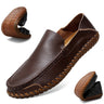 Breathable Casual Tendon Sole Driving Slip On Men's Shoes