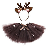 Girl Deer Bubble Skirt