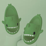 Adult's Slippers Indoor Outdoor Funny Shark Cartoon