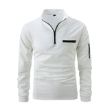 Sudadera con cremallera POLO deportiva de moda para hombre