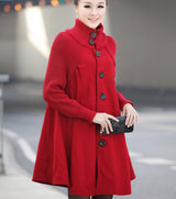 Fashion Mid-length Trench Coat For Women