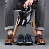 Height Increasing Insole Versatile Men's Autumn New British Style Casual Korean Leather Shoes