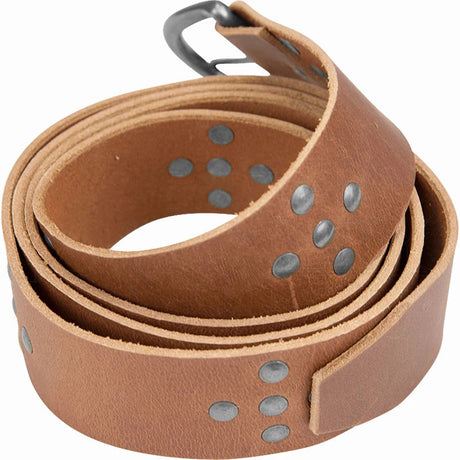 Pirate Long Leather Knot Belt, Rivet Belt, Nordic Rogue Lap Cosplay