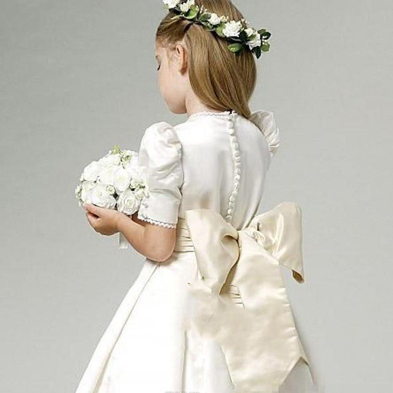 Vestido Florista Dama De Honor Boda Niños Cumpleaños Princesa