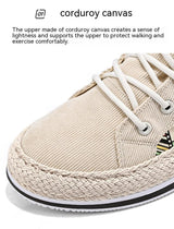 High-top Canvas Casual Board Shoes