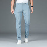 Ice Silk Trousers Casual Men's Summer