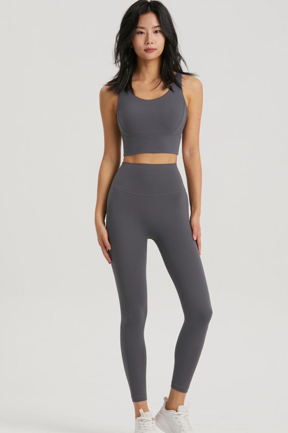 Leggings deportivos con cintura ancha