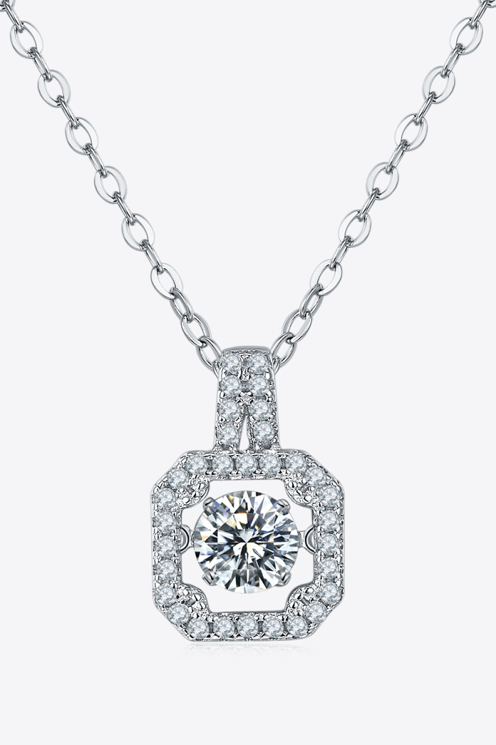 Moissanite 925 Sterling Silver Necklace