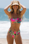 Tropical Print Bikini Set